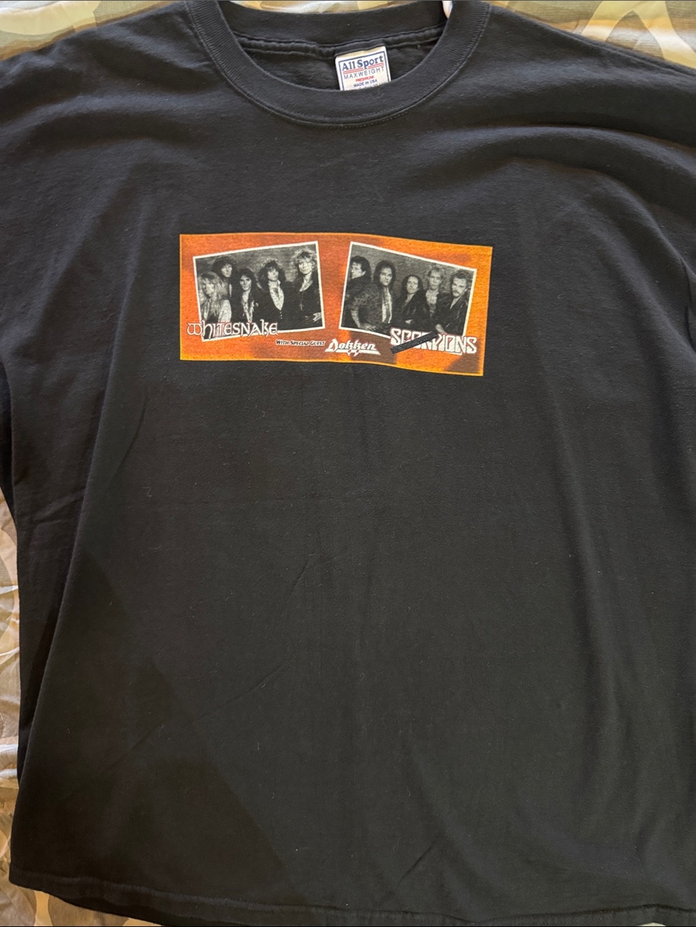 Vintage 2003 Whitesnake & Scorpions Tour Tee